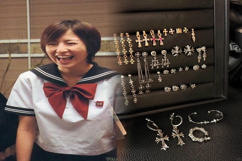 クロム ハーツ ピアス 着用