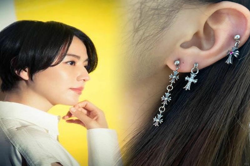 小栗 旬 ピアス クロム ハーツ