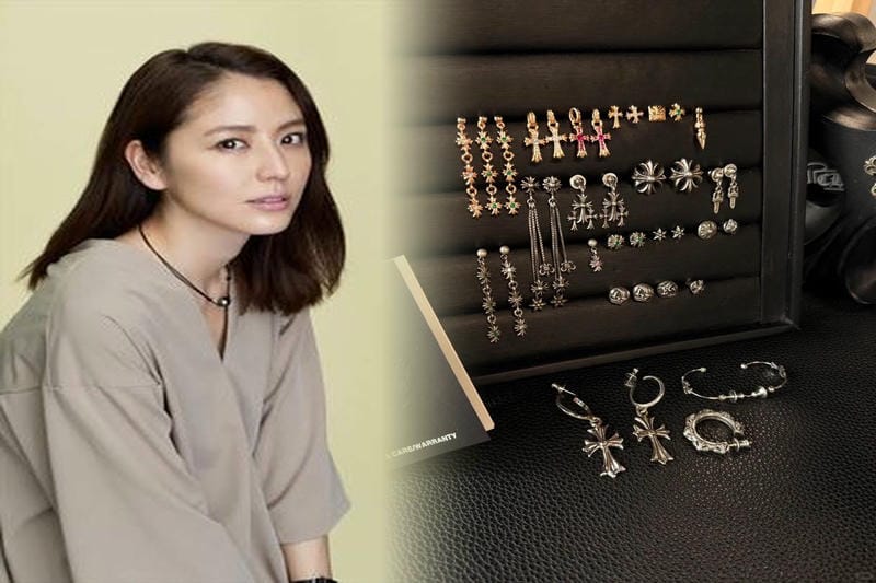 クロム ハーツ 22k ピアス 中古