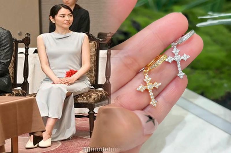 クロム ハーツ 安全 ピン ピアス ゴールド