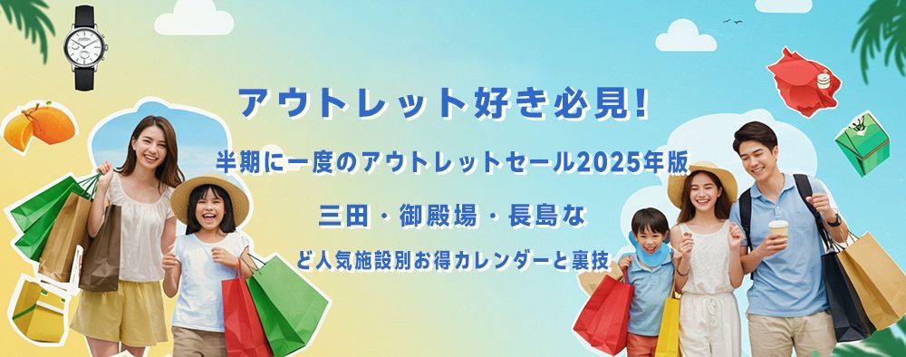 半期に一度のアウトレットセール2025