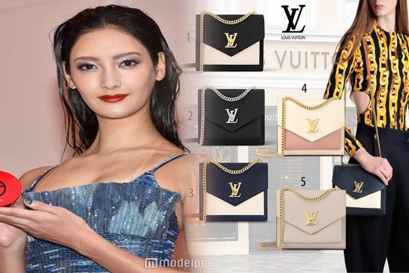 フラップ部分にモノグラムを配したルイ・ヴィトン