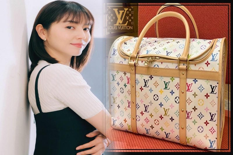 布地バックでナチュラルに！ルイ・ヴィトンのカジュアルスタイル