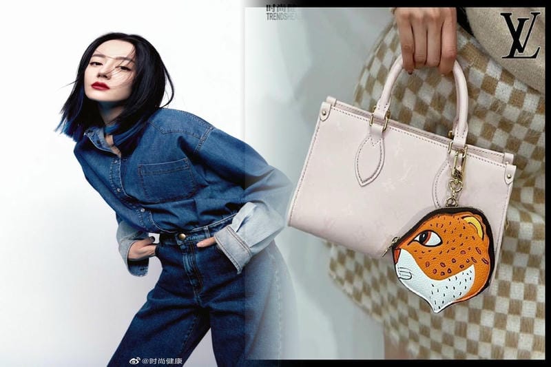 ルイヴィトンバッグ持ってる人