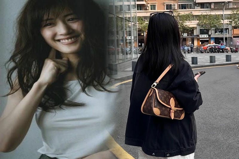 布地バックでナチュラルに！ルイ・ヴィトンのカジュアルスタイル