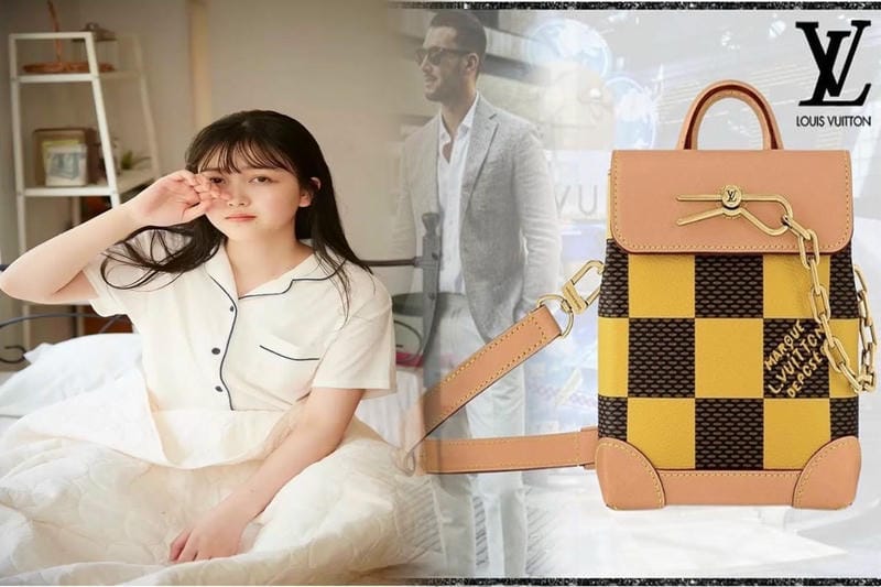 ルイ・ヴィトンの人気バッグが花瓶に！ 季節の花を飾って楽しんで。