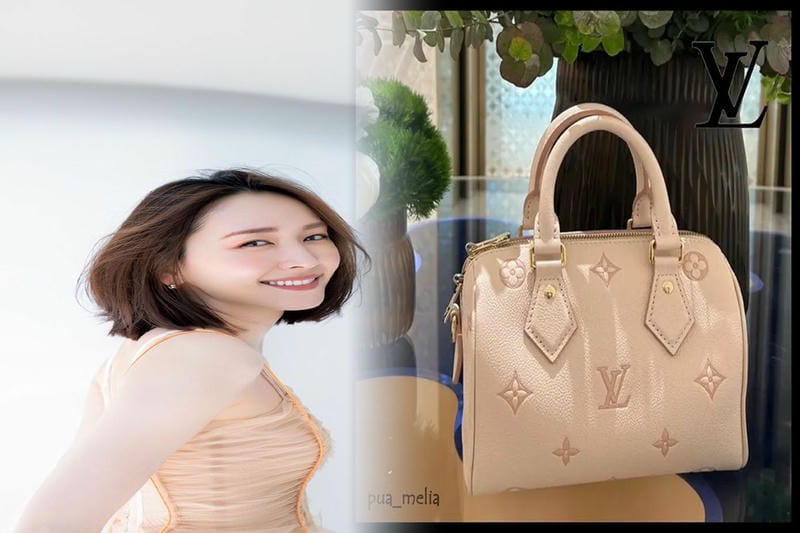 ヴィトン モノグラム 赤 バッグ