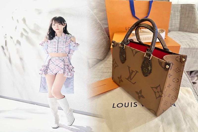 ルイ・ヴィトンの人気バッグが花瓶に！ 季節の花を飾って楽しんで。