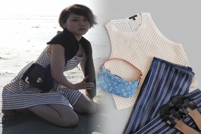 TH1022ダミエ！ルイ・ヴィトンで大人コーデを楽しむ