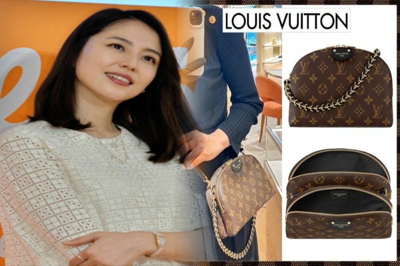 布地バックでナチュラルに！ルイ・ヴィトンのカジュアルスタイル