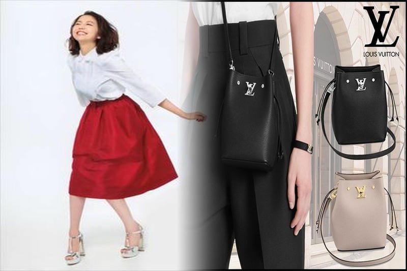 TH0040のルイ・ヴィトンバッグでクラシカルな装いを