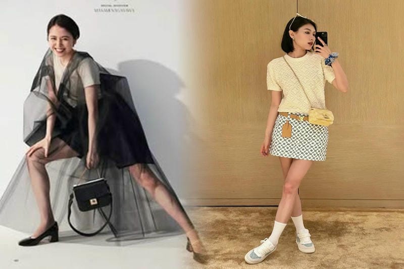 華奢見え♪Louis Vuitton ルイヴィトン モンテーニュ BB モノグラムロゴ ハンドバッグ