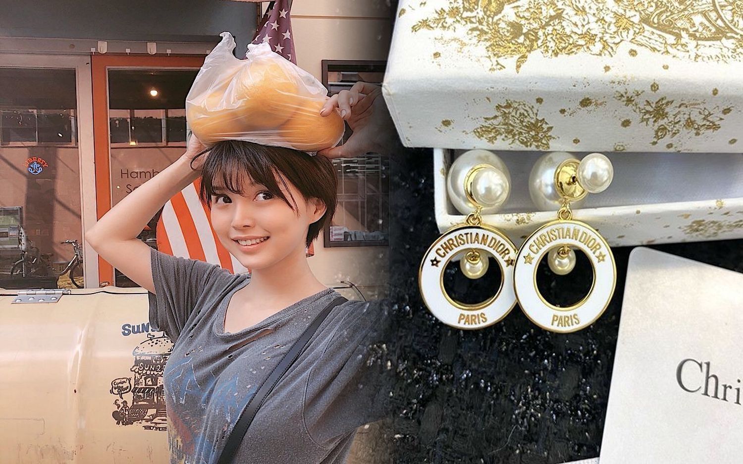 ディオール ピアス 蜂