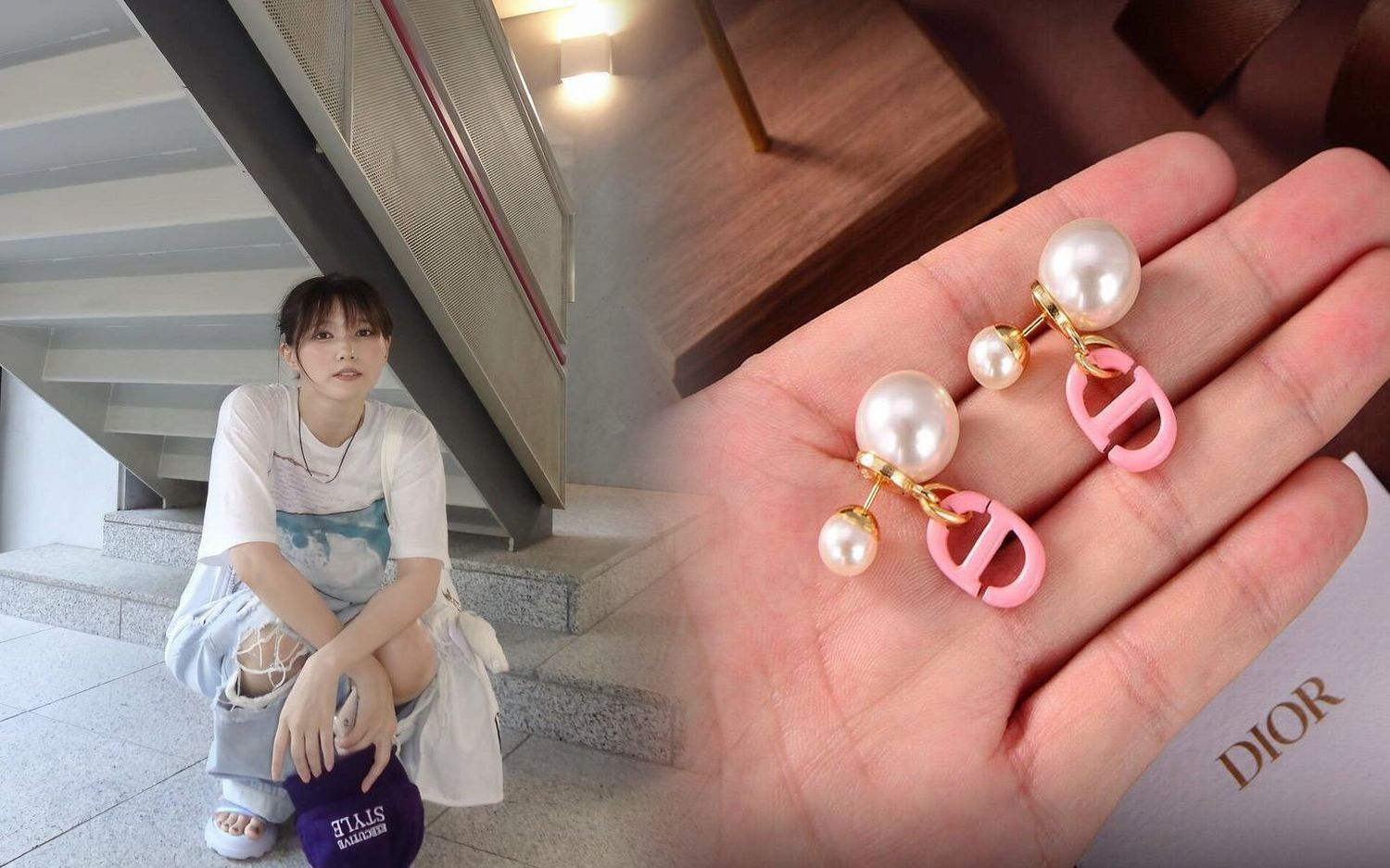 dior tribales ピアス