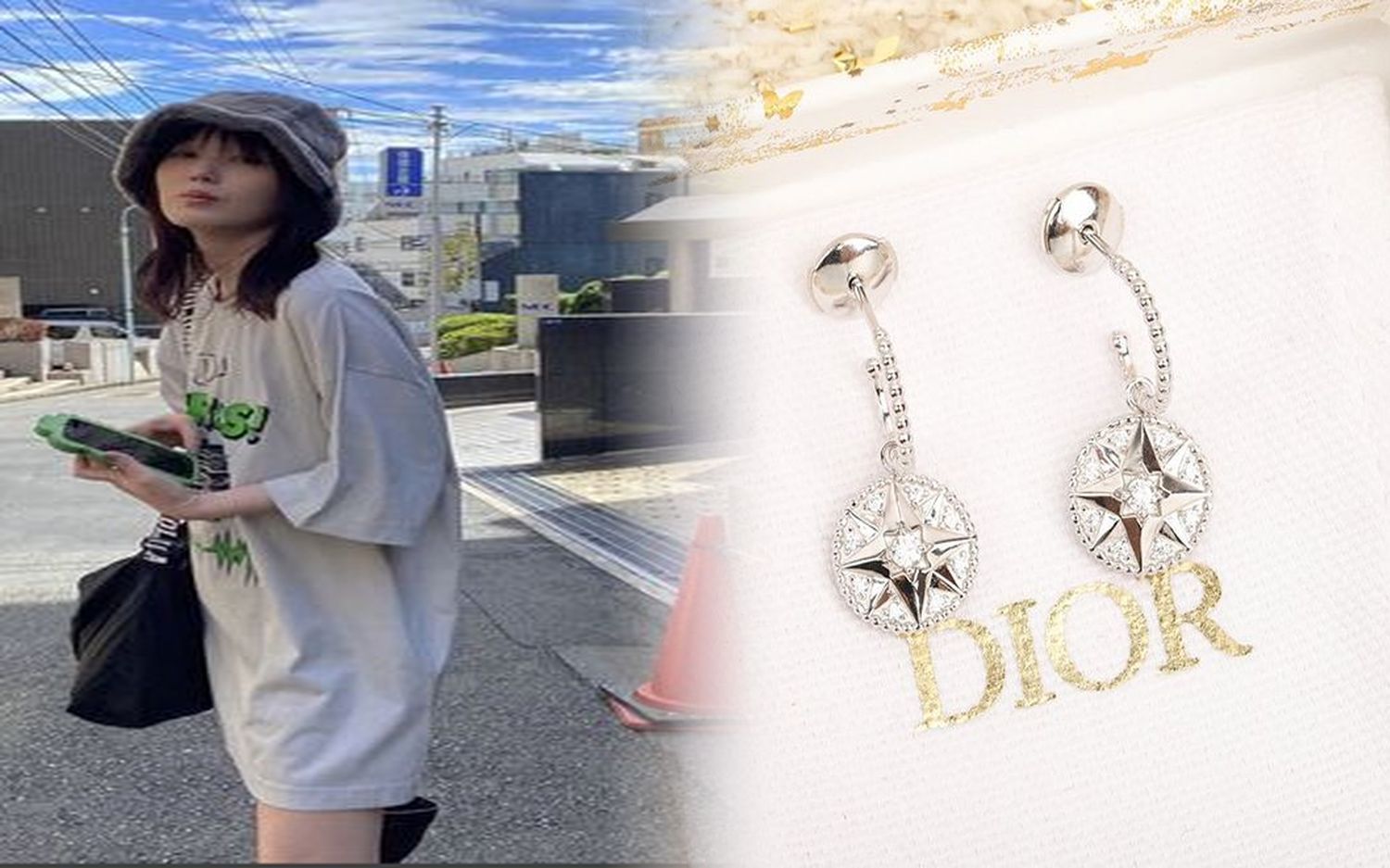 dior ピアス 人気