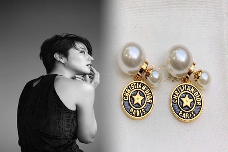 dior ピアス 中古