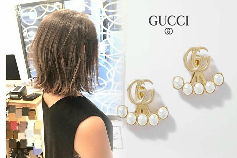 ピアス メンズ グッチ