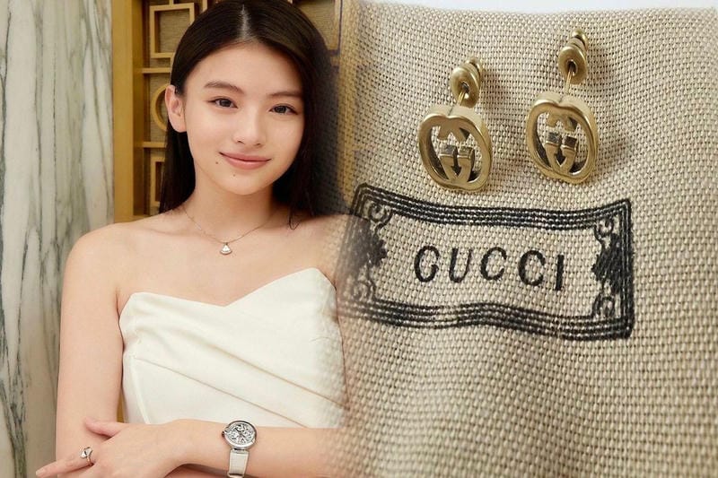 グッチ 蜂 ピアス