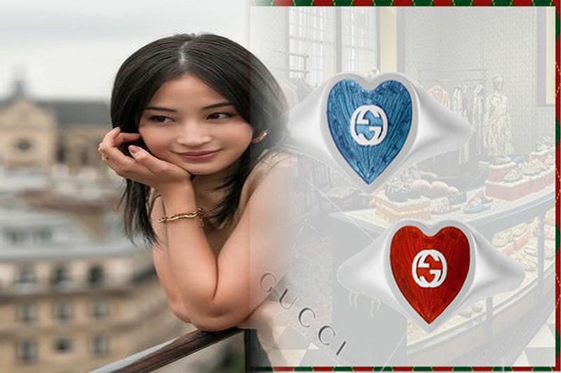 グッチ ピアス 蜂