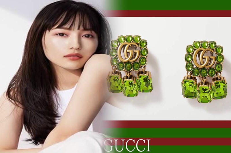 gucci フラワー ピアス