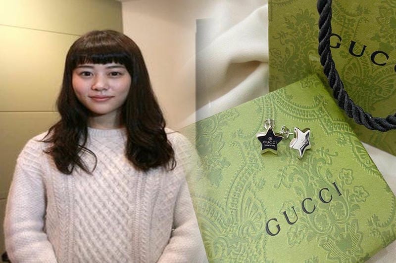 グッチ ピアス 蜂