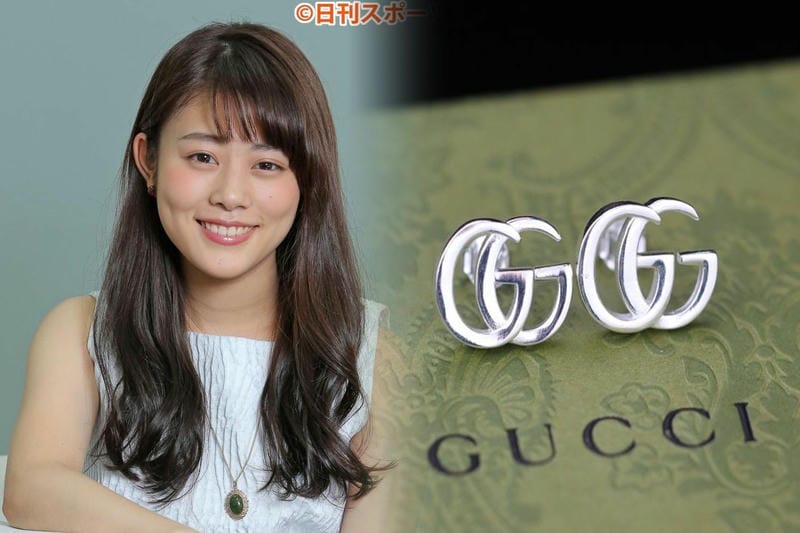 グッチ ピアス ゴールド