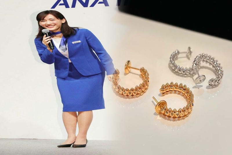 カルティエ ピアス 片耳