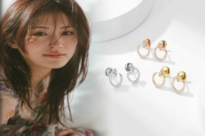 フープ ピアス カルティエ