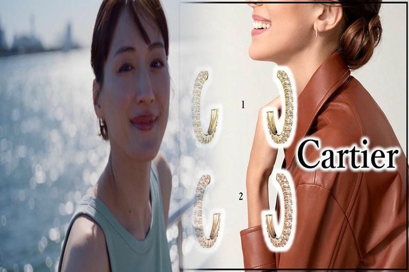 フープ ピアス カルティエ