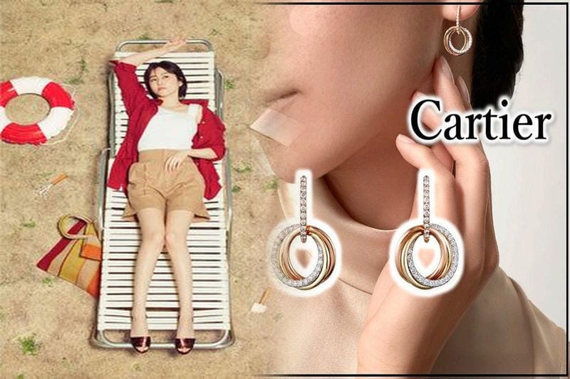 フープ ピアス カルティエ
