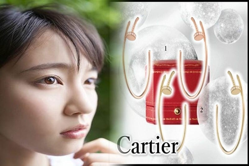 カルティエ ヌーベル バーグ ピアス