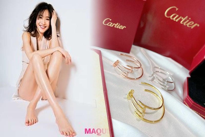 フープ ピアス カルティエ