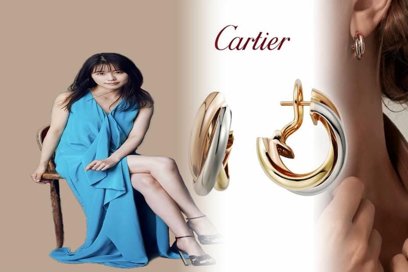 カルティエ ダイヤ ピアス 一 粒