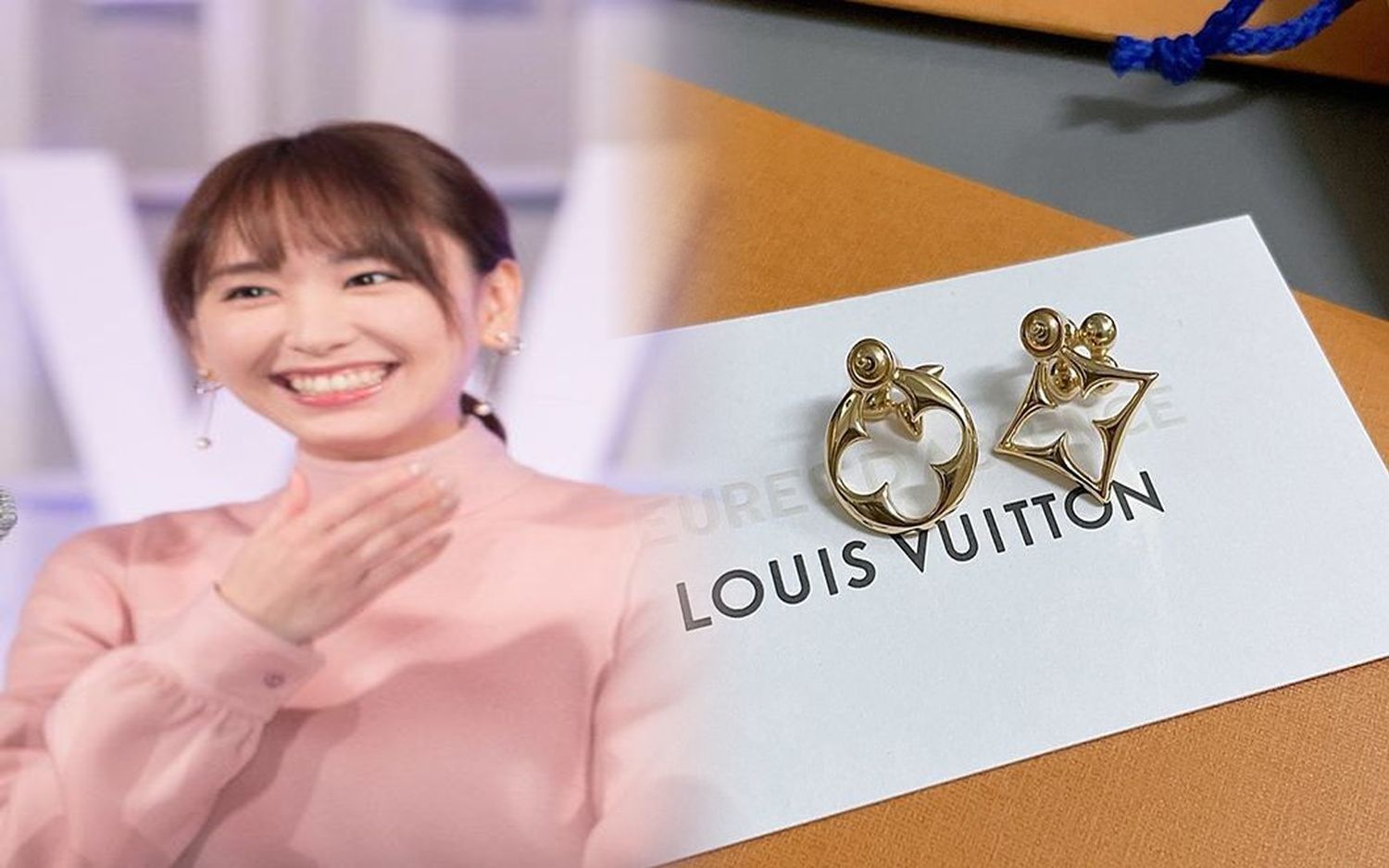 ルイ ヴィトン ピアス v