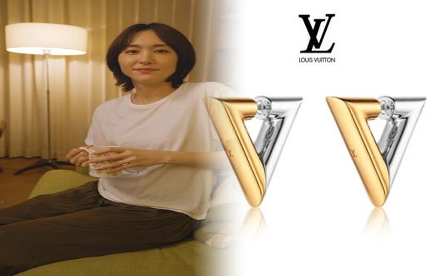 louis vuitton ピアス