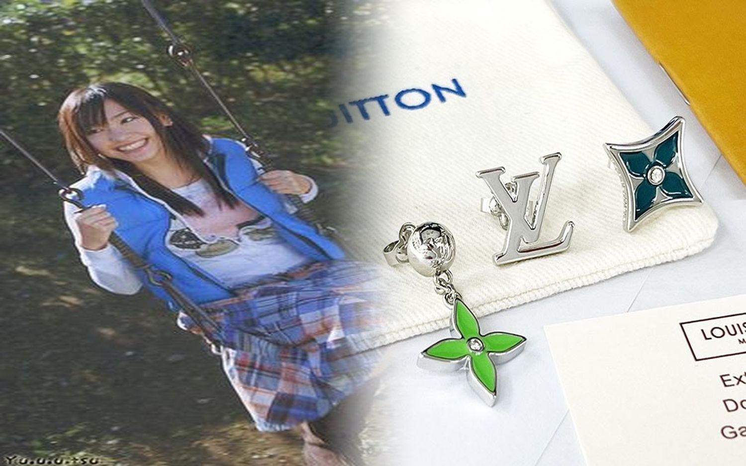 louis vuitton ピアス
