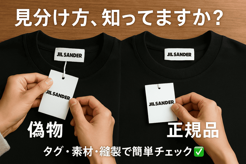 ジル サンダー t シャツ 偽物 見分け 方完全ガイド｜偽物によくある特徴・正規品との違い・安心して購入できる通販＆店舗情報【保存版】