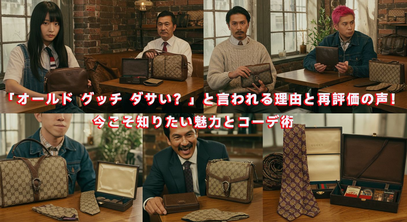 オールド グッチ ダサい？