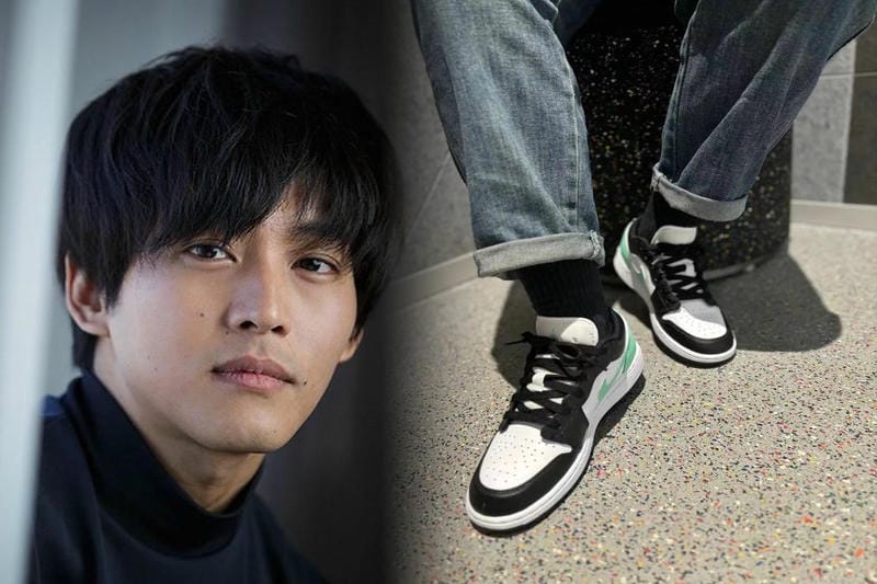 ナイキエアフォースの靴紐の通し方は？