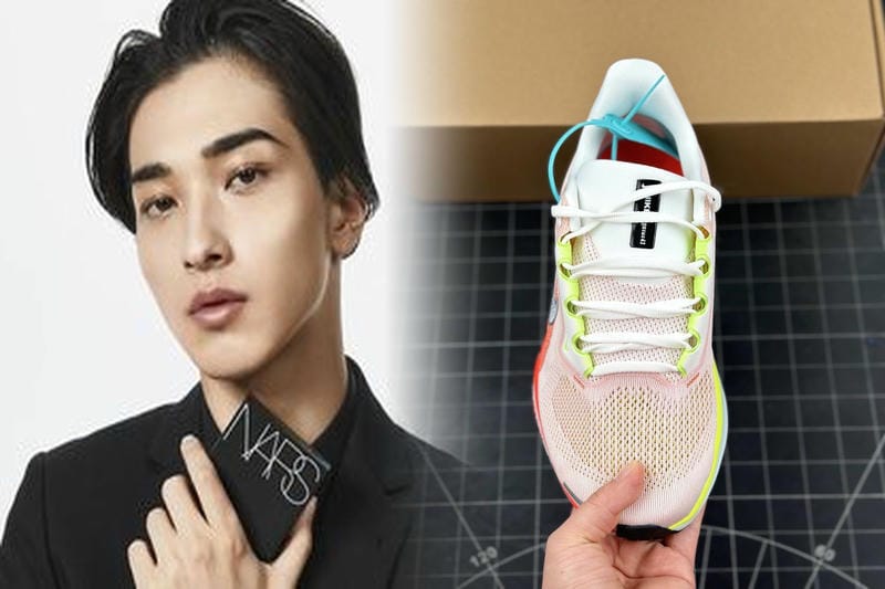 nike 青 スニーカー