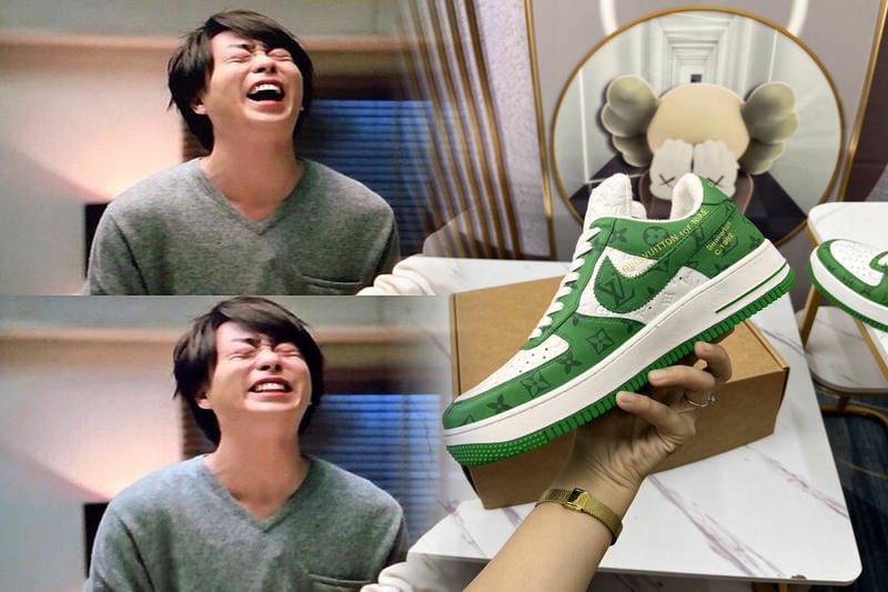 ナイキ スニーカー 紺 白