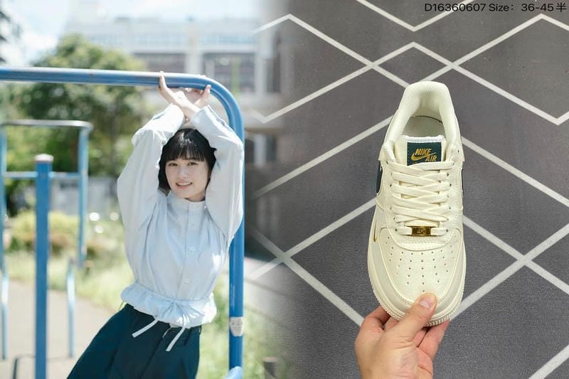 nike エア フォース ブラウン
