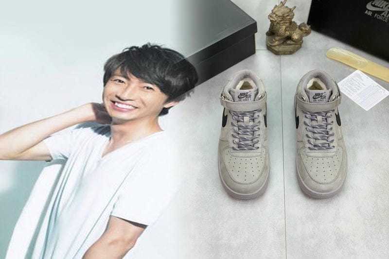 nike air force 1 黒白