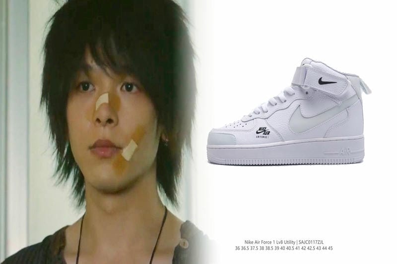 ナイキ 白 ハイカット