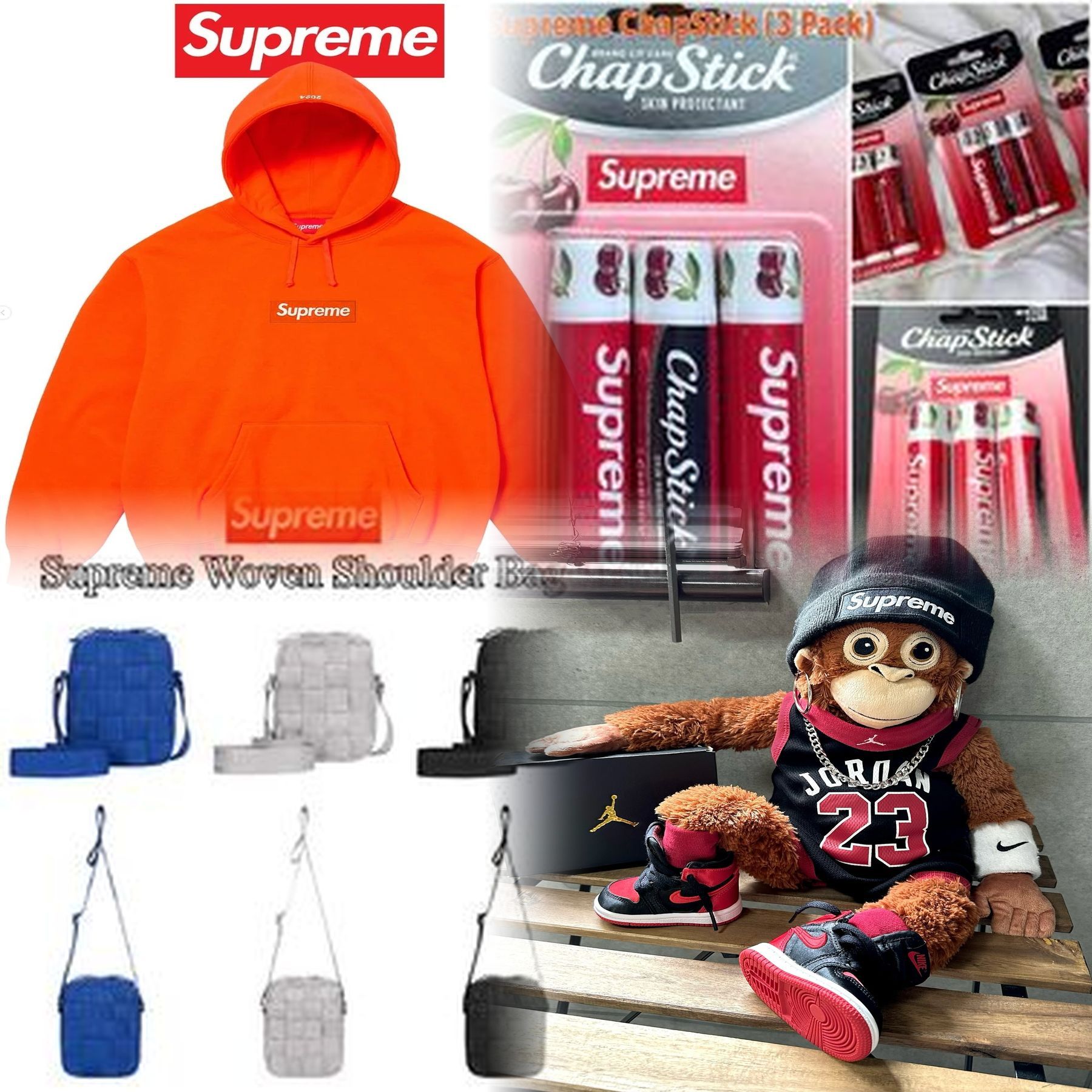 Supreme 2017ssのサイズは？