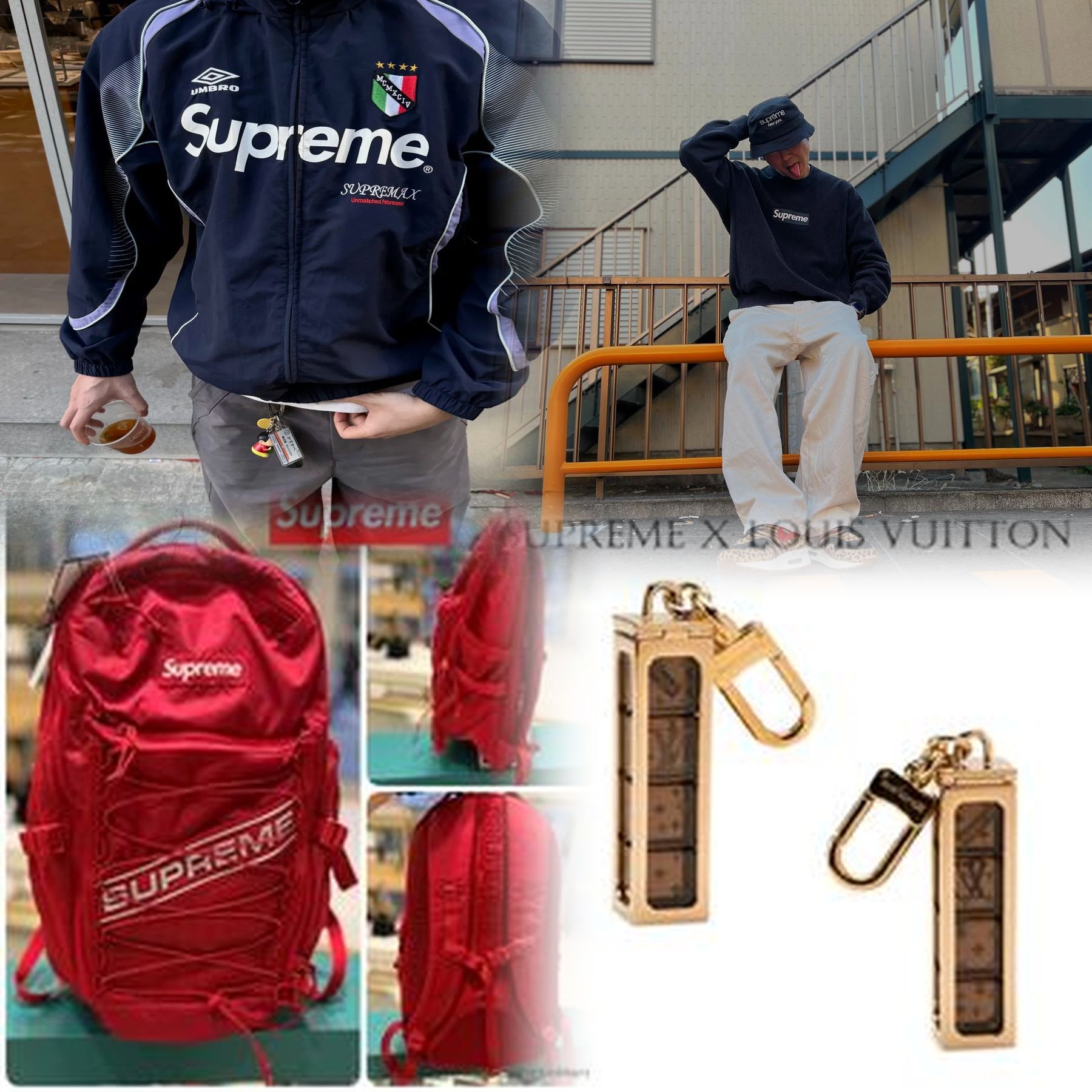 Supreme mm6 パーカーの偽物の見分け方は？