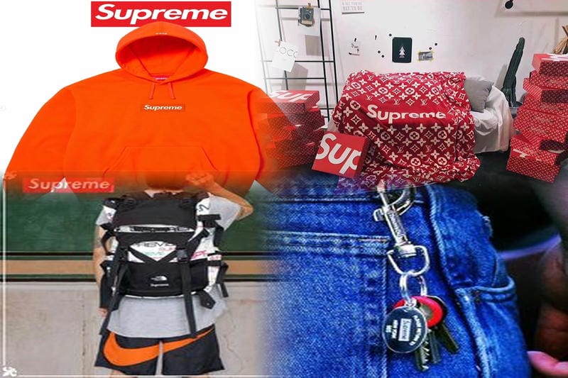 Supremeのボックスロゴの素材は何ですか？