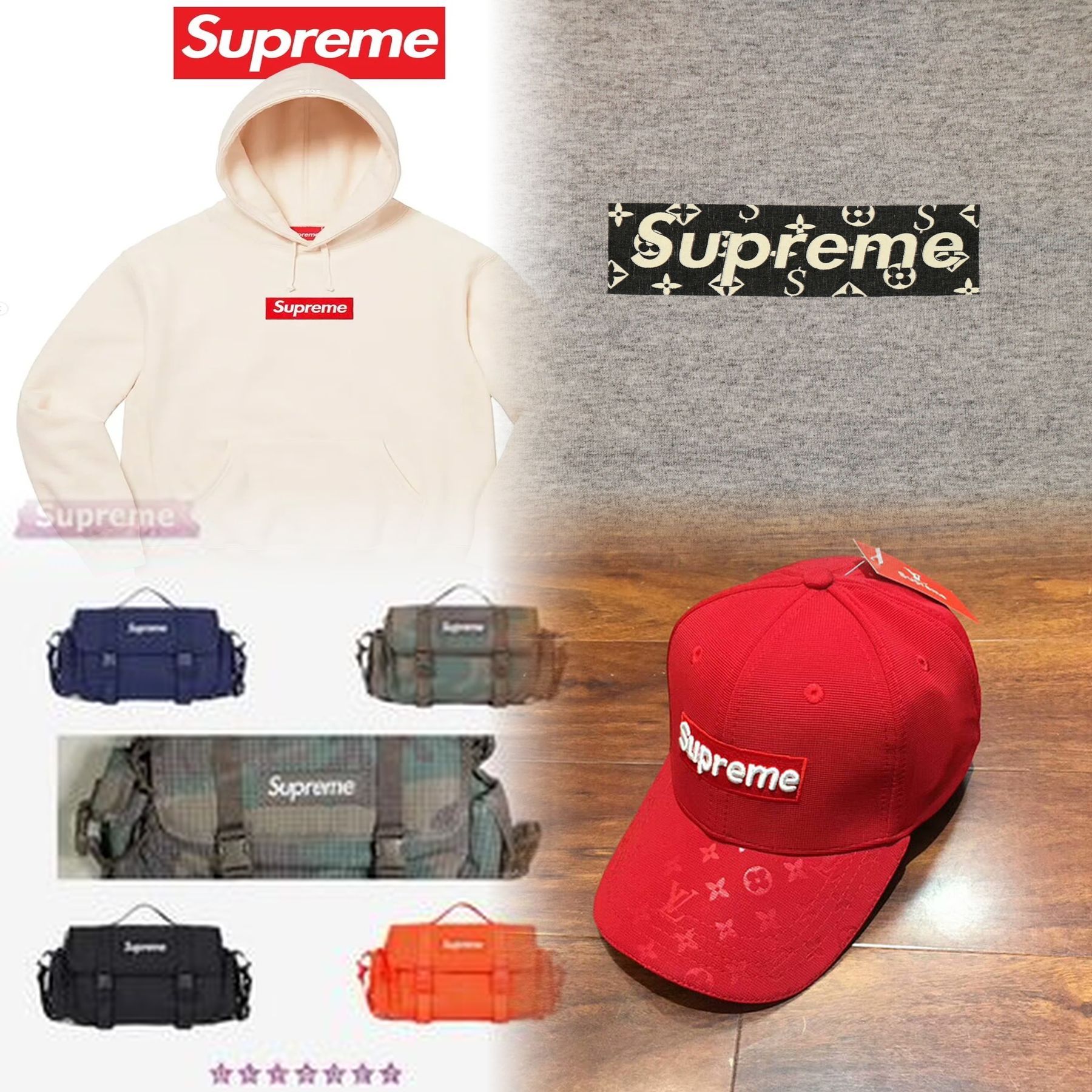 Supreme mm6 パーカーの偽物の見分け方は？