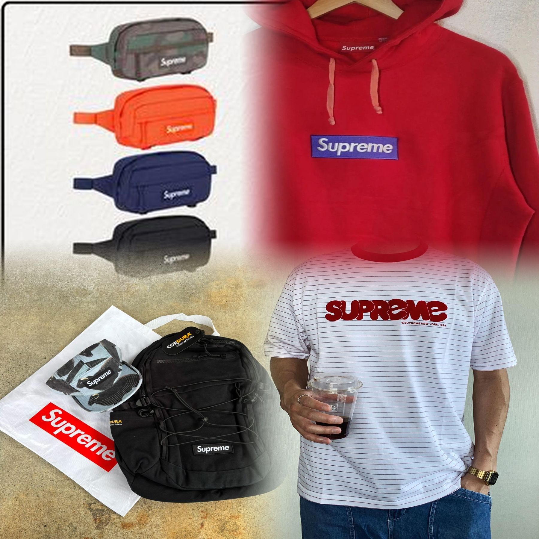 Supremeのパーカーはどこのメーカー製ですか？