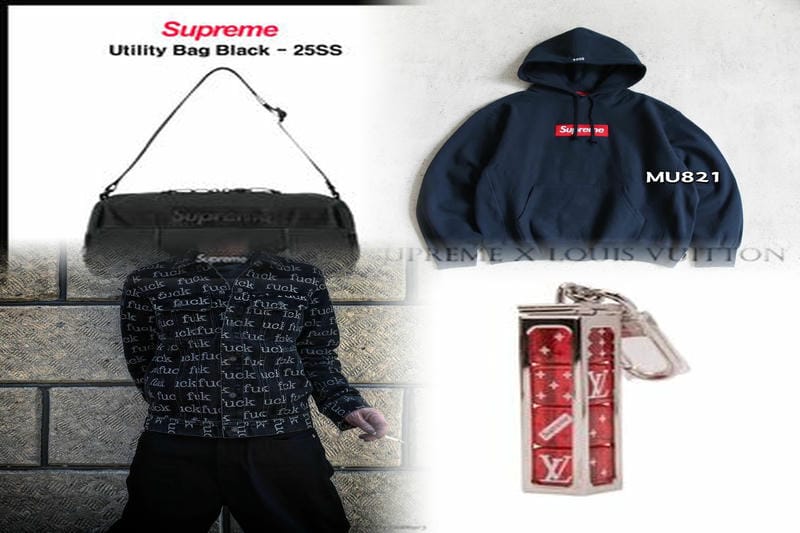 シュプリームのパーカーはどこで生産されていますか？